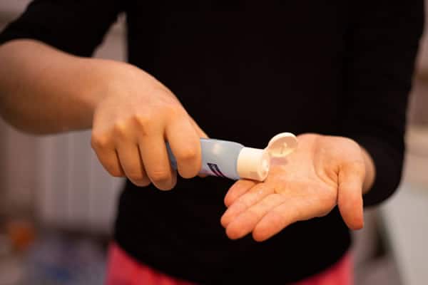 is hand sanitizer a relapse