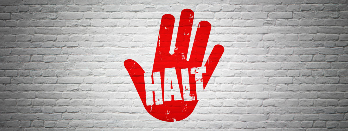 halt main H.A.L.T.