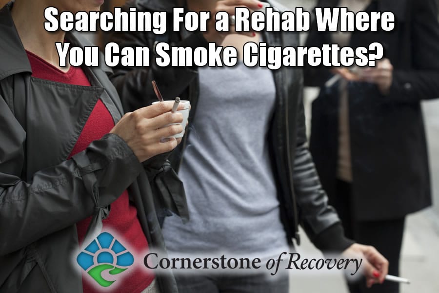 rehab where you can smoke cigarettes