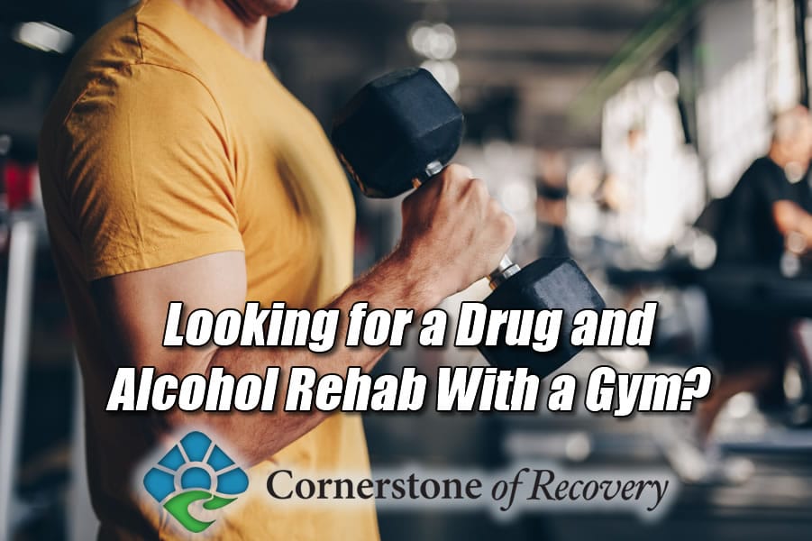 alcohol rehab with a gym