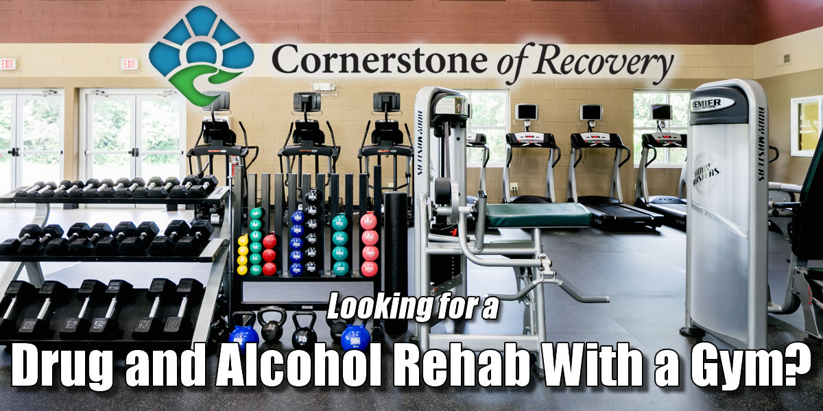 alcohol rehab with a gym