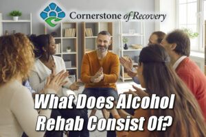 what does alcohol rehab consist of