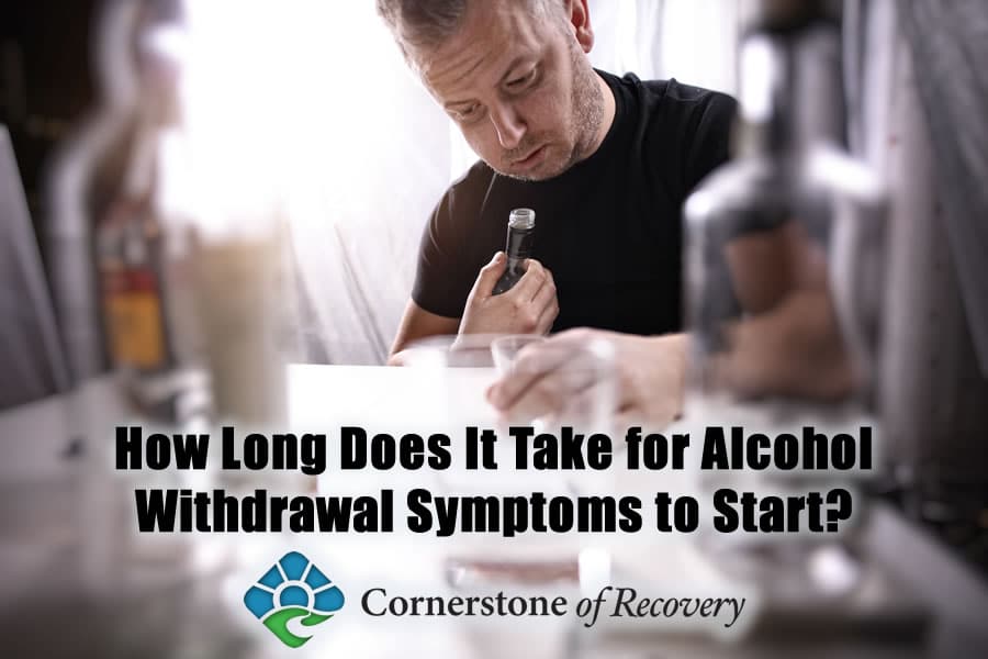 how long does it take for alcohol withdrawal symptoms to start